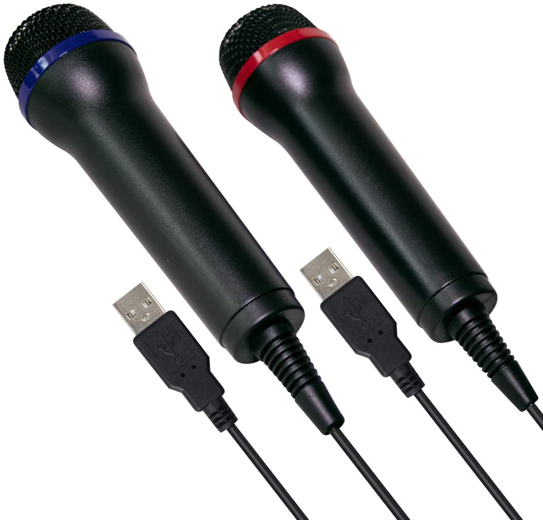 iMP Tech Universal Duets Twin USB-Mikrofon-Paket (PS4/Xbox One/Xbox 360/PS3/PC-DVD)