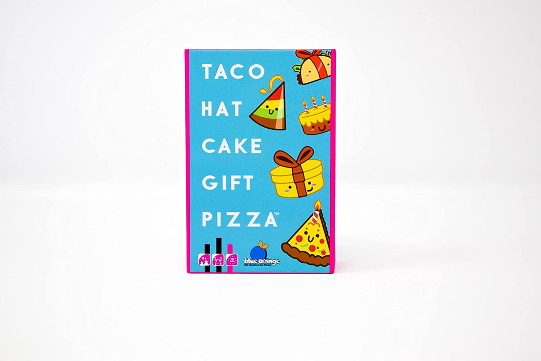 Blue Orange | Taco Hat Cake Gift Pizza | Card Game | Ages 8+ | 2-8 Players |