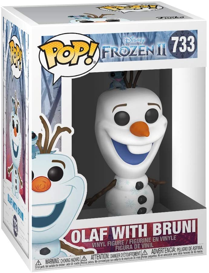 Disney La Reine des Neiges 2 Olaf avec Bruni Funko 46585 Pop! Vinyle #733