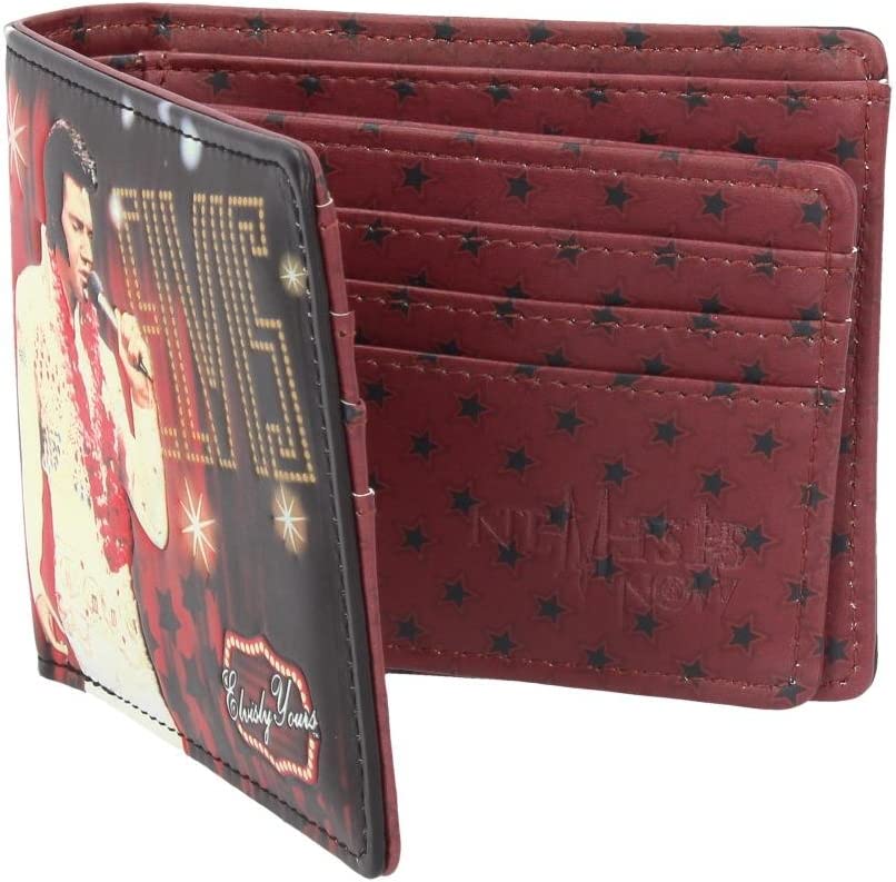 Nemesis Now Elvis Wallet 10cm Red, PU