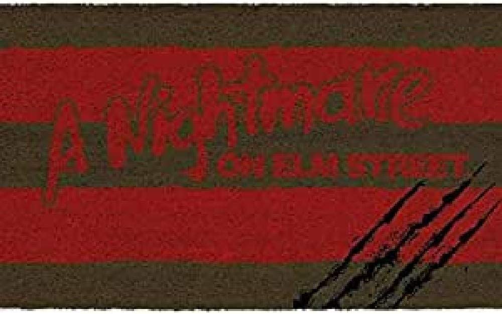 Pyramid Scratches Doormat A Nightmare On ELM Street Official Merchandising Reference DD Home Textiles Unisex Adult, Multi-Coloured (Multicolour), Single