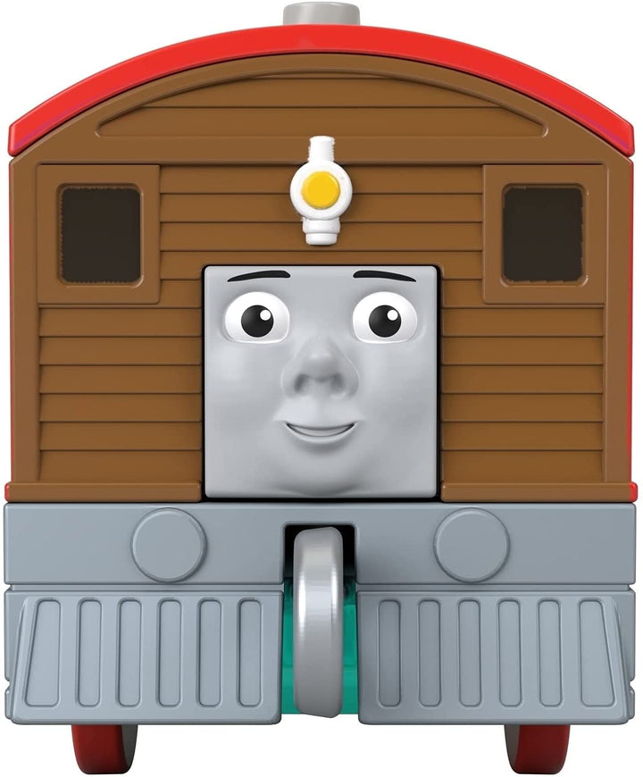 Fisher-Price Thomas &amp; Friends Locomotora de tren de empuje Rainbow Toby