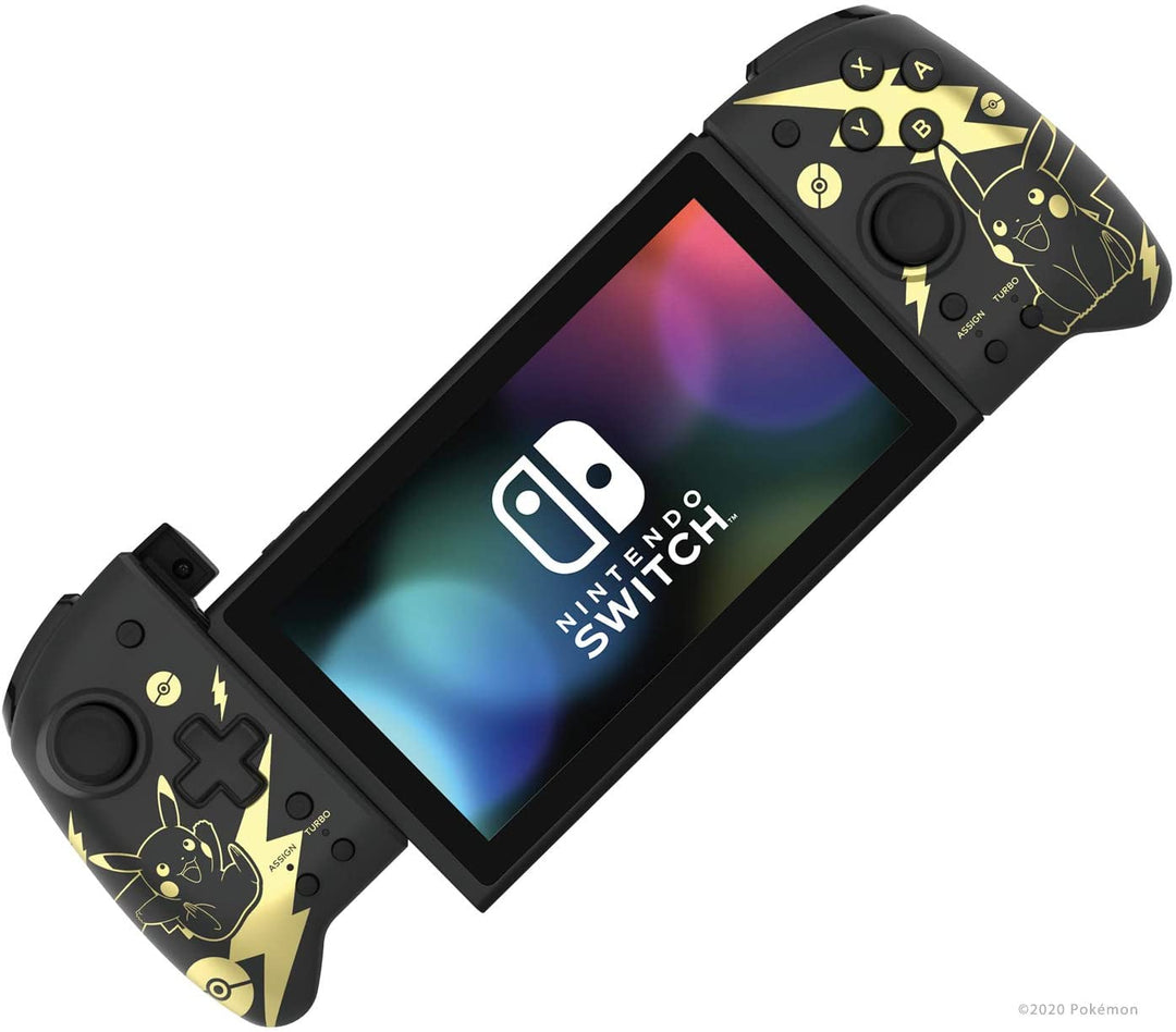 HORI Split Pad Pro (Pikachu negro y dorado) para Nintendo Switch