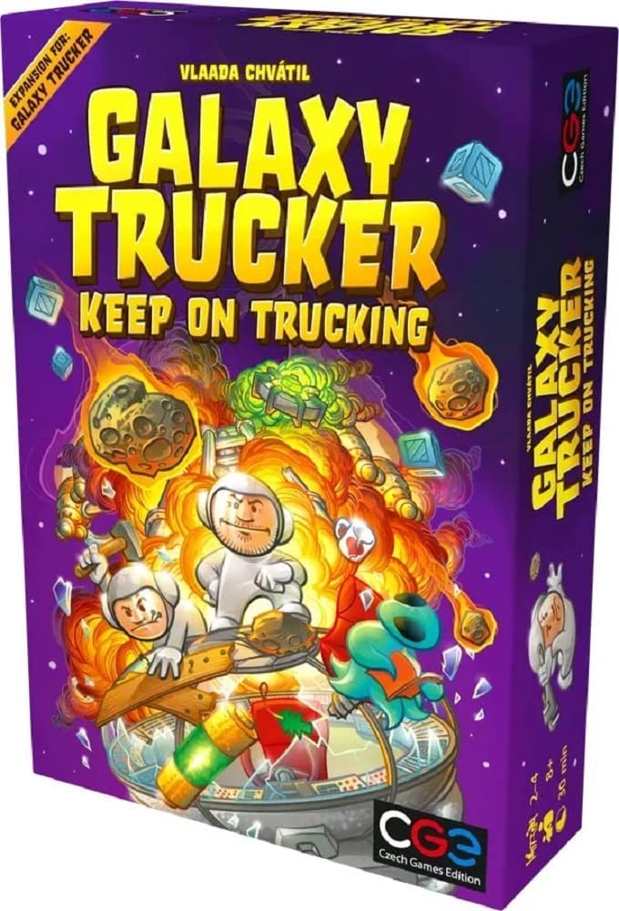 Tschechische Spiele-Edition | Galaxy Trucker: Fahren Sie weiter | Brettspiel |