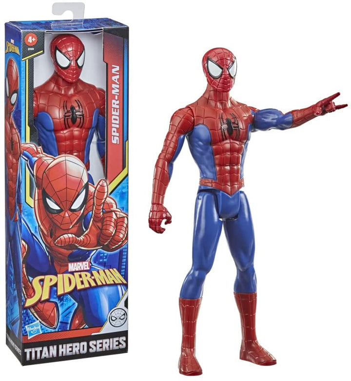 Marvel Spider-Man Titan Hero Series Spider-Man-Actionfigur, Superhelden-Actionfigurenspielzeug im 12-Zoll-Maßstab, für Kinder ab 4 Jahren