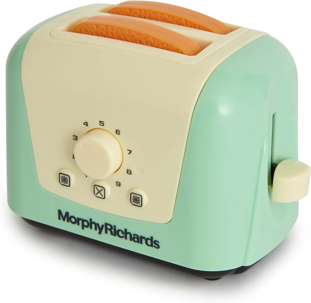 Casdon 64950 Morphy Richards Pop-Up Toy Toaster for Children Aged 3+ | Includes 2 Pieces of Pretend Toast for Realistic Play