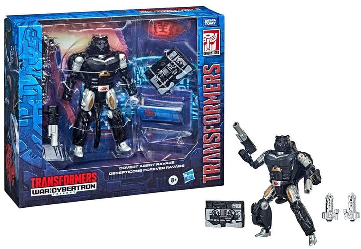 Pack of 2 Ravage and Decepticons Figures 15 cm