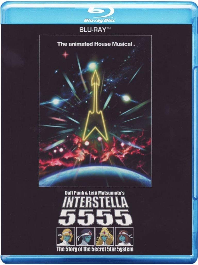Daft Punk &amp; Leiji Matsumoto's Interstella 5555: The 5tory of the 5ecret 5tar 5ystem [2011] – [Blu-Ray]