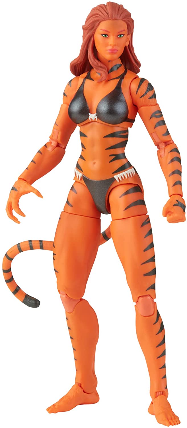 Marvel Legends Series Avengers 15 cm große Marvel's Tigra-Figur für Kinder ab 4 Jahren