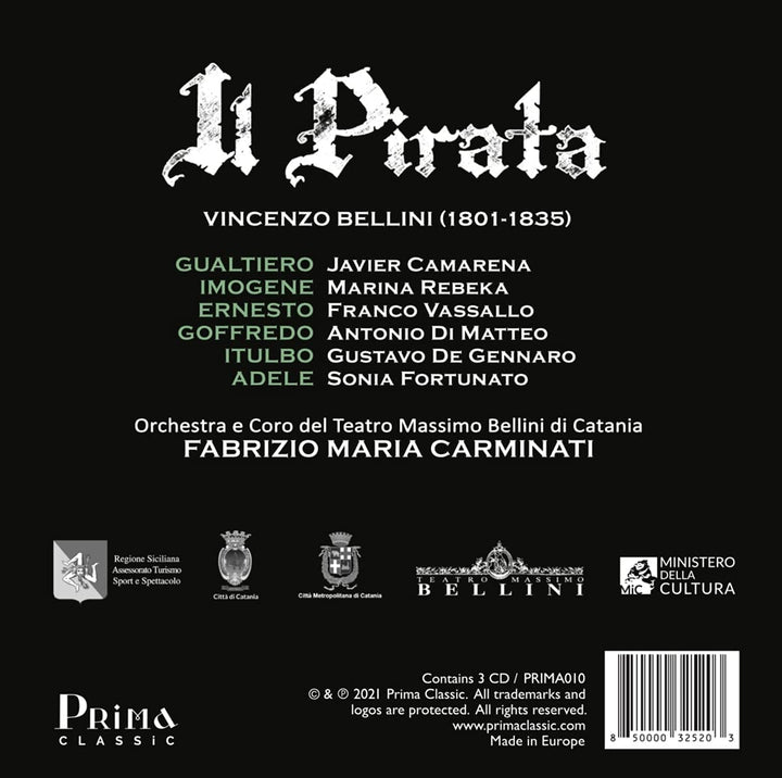 Bellini: Il Pirata [Audio-CD]