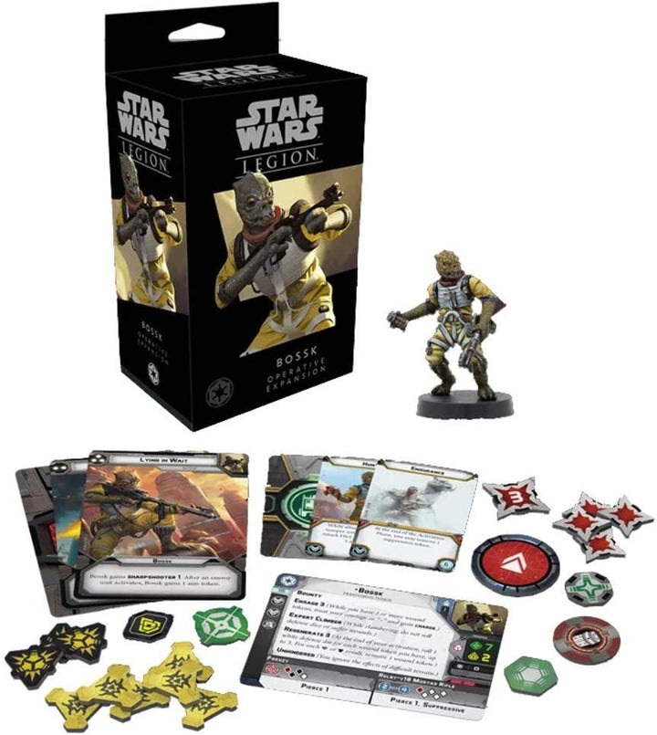 Atomic Mass Games | Star Wars Legion: Galactic Empire Expansions: Bossk Operative