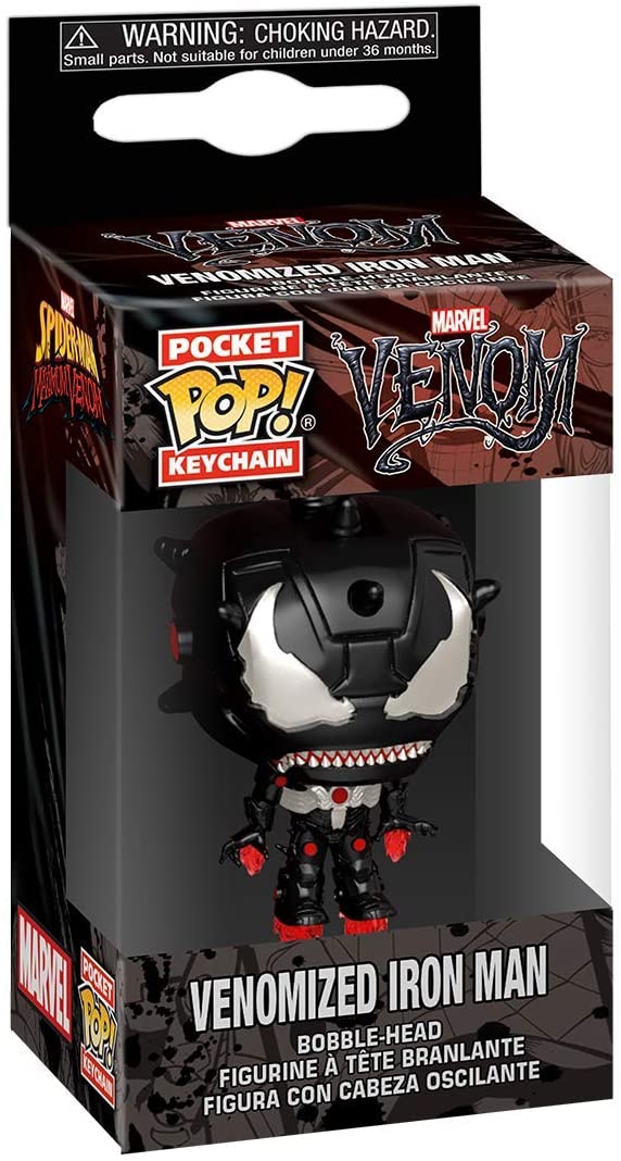 Marvel Venom Venomized Iron Man Funko 46463 Pocket Pop.