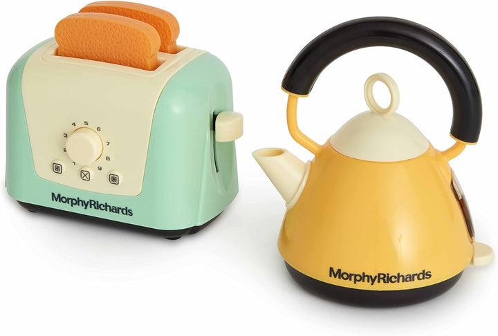 Casdon 65150 Morphy Richards Interaktiver Spielzeug-Toaster und Wasserkocher für Kinder im Alter