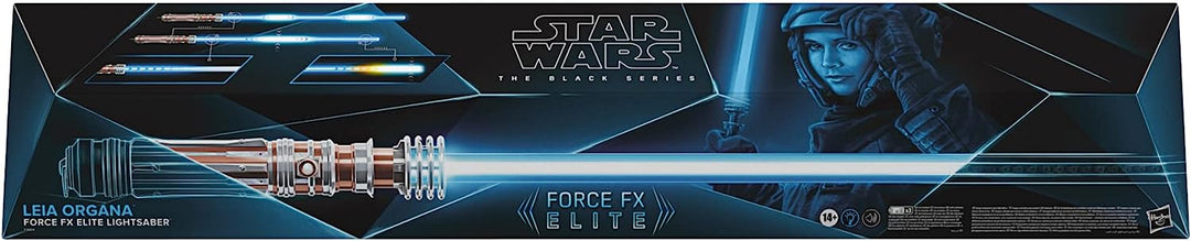 Hasbro Star Wars The Black Series Leia Organa Force FX Elite Lightsaber with Advanced LED and Sound Effects
