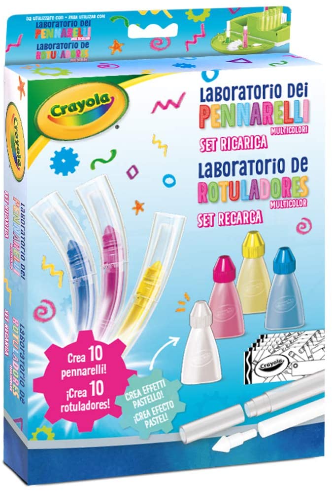 CRAYOLA-Laboratory Nachfüllset mit mehrfarbigen Markern, 25-5962