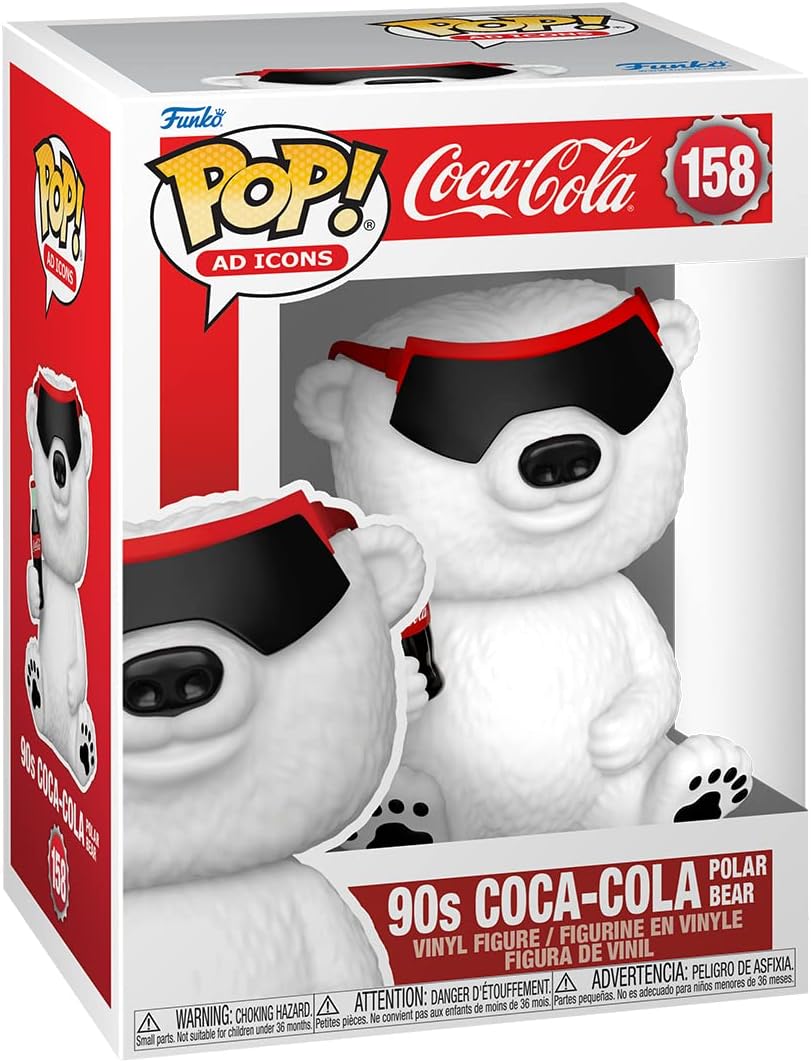 Funko POP-Werbesymbole: Coca-Cola – Eisbär (90er) Pop! Vinyl