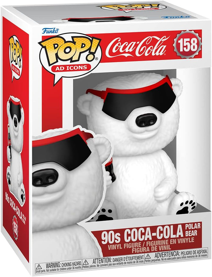 Funko POP Ad Icons: Coca-Cola - Polar Bear (90's) Pop! Vinyl
