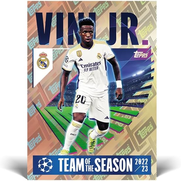 Topps UEFA Champions League Stickers - Multipack (6 packets/48 Stickers)