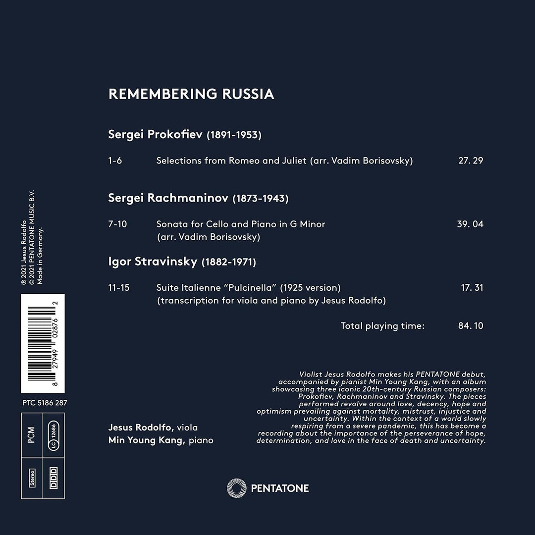 Remembering Russia [Audio Cd]