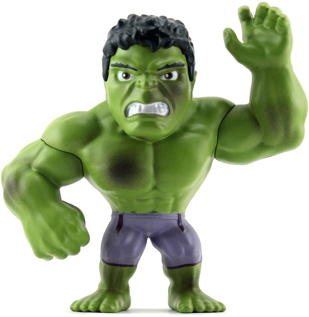 Jada Toys 253223004 Marvel Hulk 15 cm Druckguss-Sammelfigur, grün