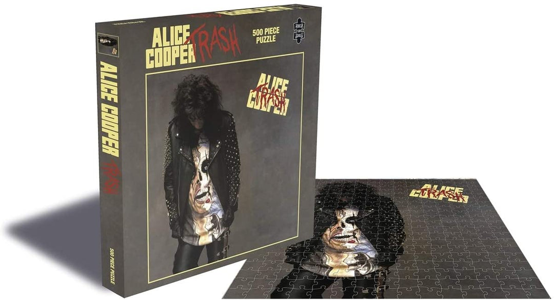 Alice Cooper Trash 500-teiliges Puzzle 410 mm x 410 mm (ze)