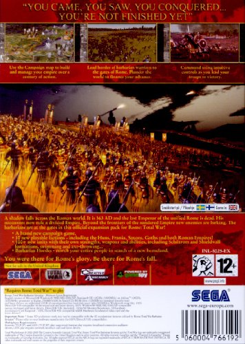 Rome Total War Barbarian Inv Exp (PC DVD)