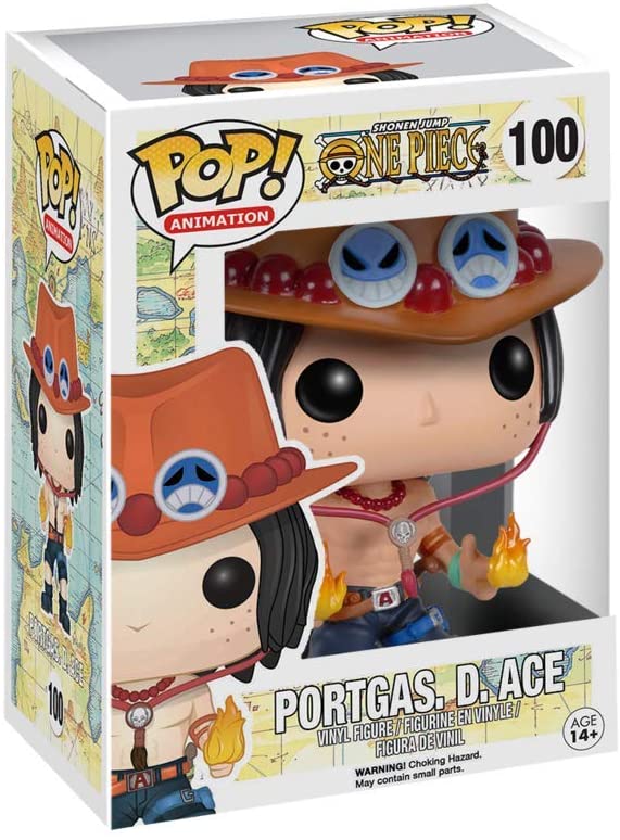 One Piece 635 Portgas D. Ace Funko 6358 Pop! Vinyl Nr. 100