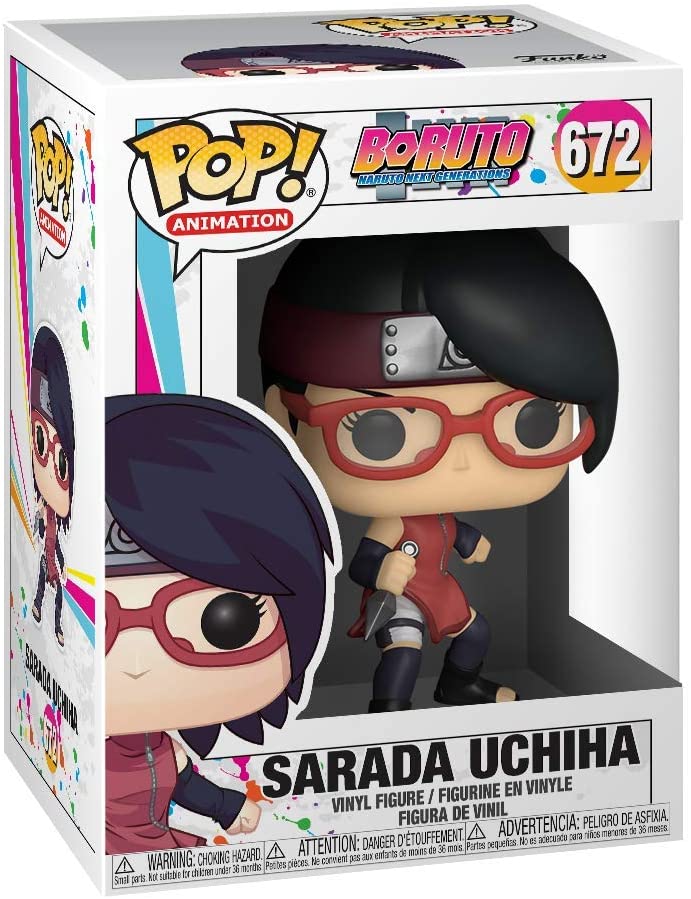 Boruto Naruto Next Generations Sarada Uchiha Funko 45426 Pop! Vinile #672