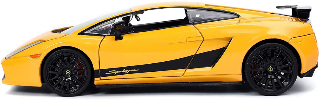 Jada 253203067 Fast & Furious Lamborghini Gallardo 1:24 Scale DIE-CAST Replica CAR, Yellow