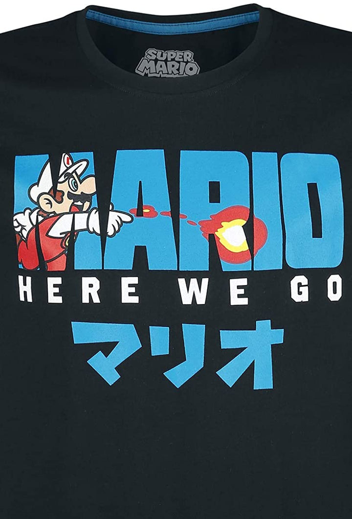 Nintendo - Super Mario Fire Mario Men's T-Shirt
