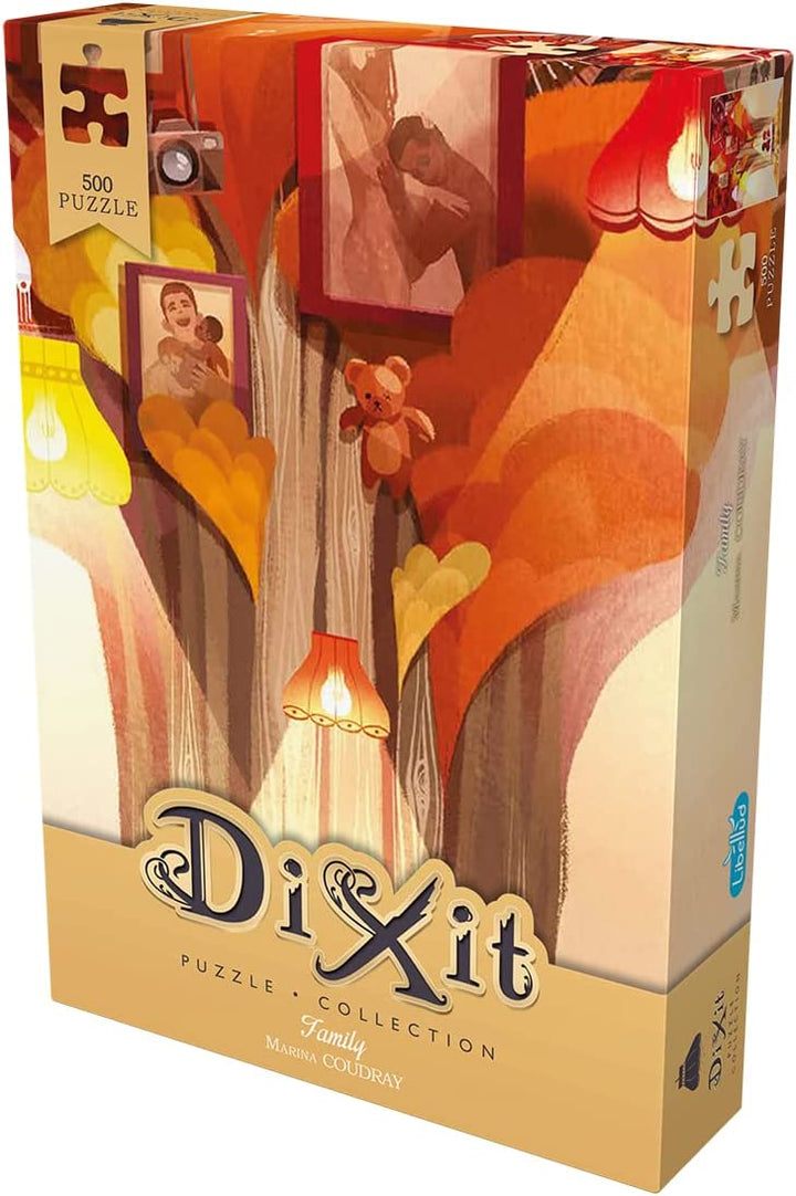 Verleumdung | Dixit 500p Puzzle - Familie | Puzzle | Ab 6 Jahren | 1+ Spieler