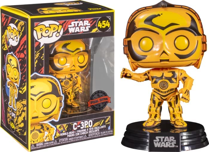 Star Wars C-3PO (Retro-Serie) Exklusiver Funko 57934 Pop! Vinyl Nr. 454