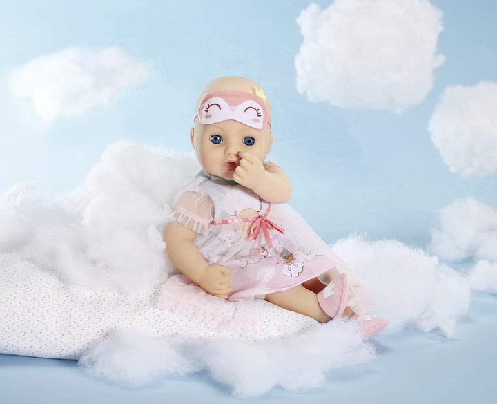 Baby Annabell 515 705537 EA Sweet Dreams Kleid 43 cm, rot