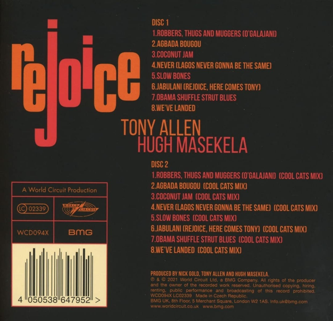 Tony Allen &amp; Hugh Masekela – Rejoice [Audio-CD]