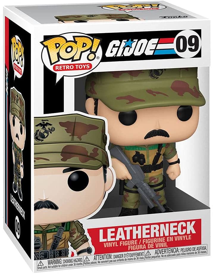 GI Joe Leatherneck Funko 50908 Pop! Vinilo # 09