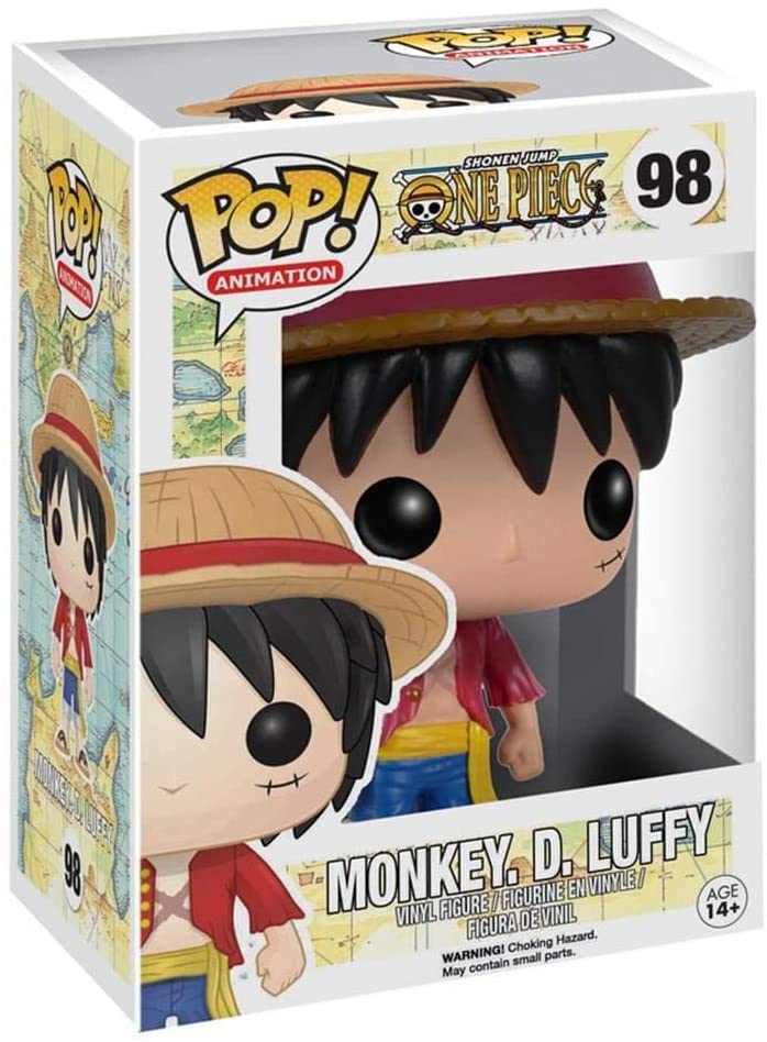 Einteiliger Affe. D. Ruffy Funko 5305 Pop! Vinyl Nr. 98