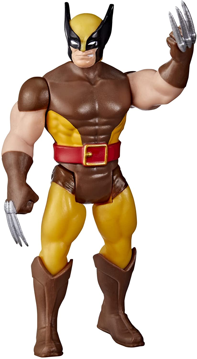 Hasbro Marvel Legends Series 9,5 cm Retro 375 Collection Wolverine Actionfigur