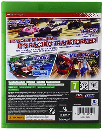 Sonic und All Stars Racing Transformed: Classics (Xbox 360)