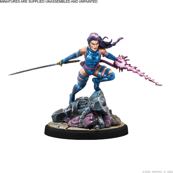 Marvel Crisis Protocol Emma Frost &amp; Psylocke Charakterpaket | Miniaturenschlacht