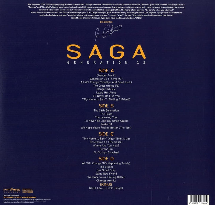 Saga - Generation 13 [VINYL]