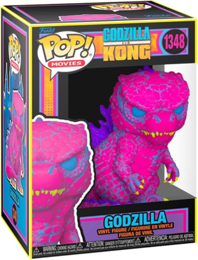 Godzilla vs. Kong (2021) 1348 – Godzilla Blacklight Special Edition Funko 68724 Pop! Vinyl Nr. 1348