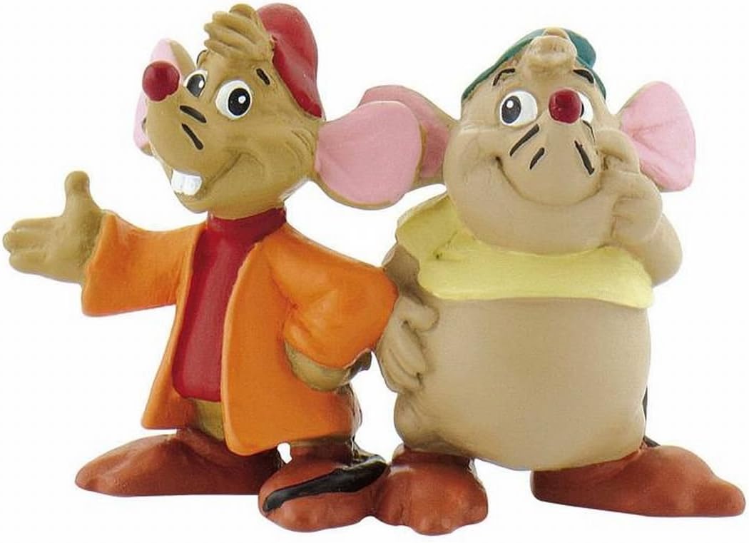 Bullyland Gus and Jaq Mice from Disney's Cinderella