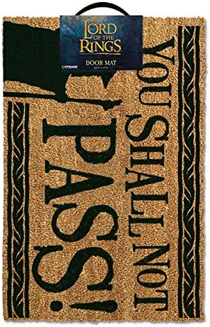 Pyramid International The Lord of the Rings You Shall Not Pass Doormat (GP85071)