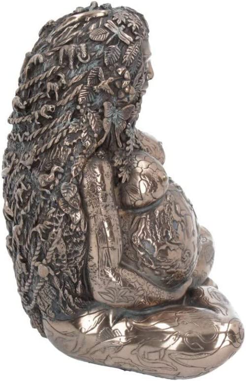 Nemesis Now Mutter Erde Bronze 17,5 cm Figur, Kunstharz, Einheitsgröße