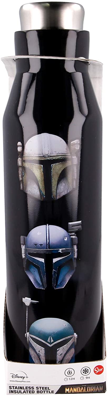 Stor The Child Mandalorian Stainless Steel Thermal Bottle, 580 ml, Unique, Standard