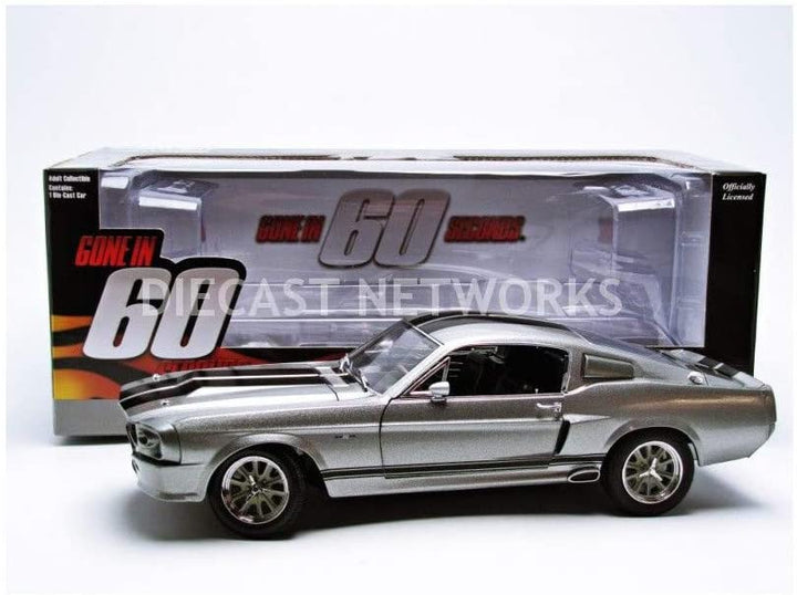 Gone in 60 Seconds 2000 Film 1967 Ford Mustang Eleanor, Druckguss-Metallfahrzeug im Maßstab 1:18