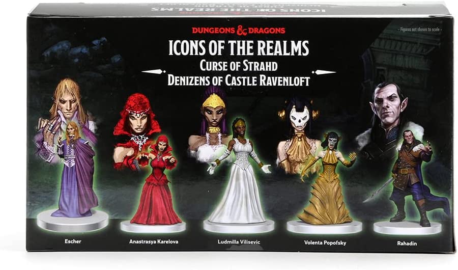 D&amp;D Icons of the Realms: Curse of Strahd – Bewohner von Castle Ravenloft