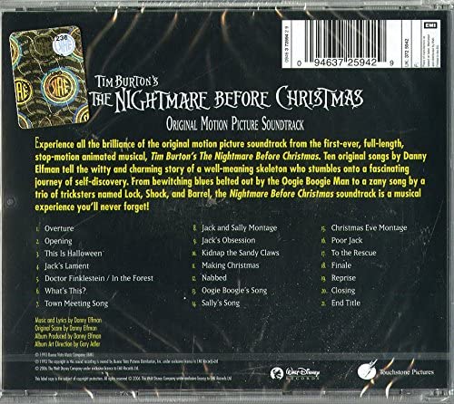 Danny Elfman – Nightmare Before Christmas [Audio-CD]