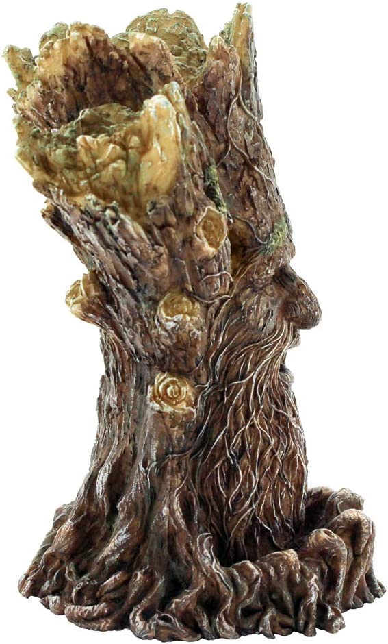 Nemesis Now Tree Spirit Backflow Tower Räuchergefäß, 19 cm, Braun, Kunstharz, Einheitsgröße