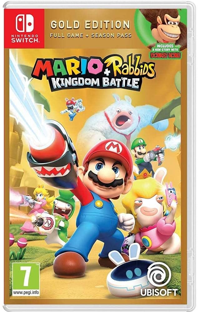 Mario Plus Rabbids Kingdom Battle Gold Edition (Nintendo Switch) (Nintendo Switch)